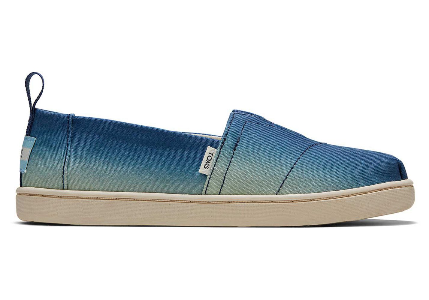 Toms Alpargata Youth Canvas Espadrille Indigo - Kids - 74936-BKFY